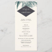 Sanibel |  Tropical Wedding Program Programma (Voorkant)