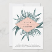 Sanibel | Tropisch botanisch sparen de Datum Kaart (Voorkant)