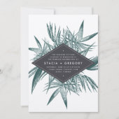 Sanibel |  Tropische bruiloft uitnodiging (Voorkant)