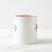 SANITY dans une tasse Stylish Modern Typographie C (Centre)