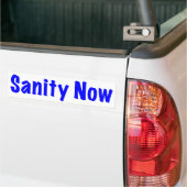 Sanity Now Bumpersticker (Op Truck)
