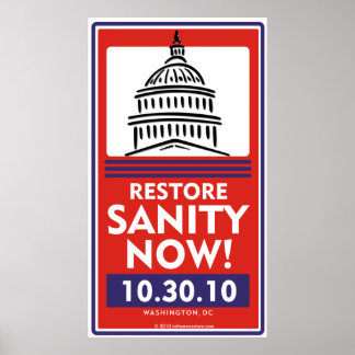 Sanity Now-poster herstellen Poster
