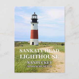 Sankaty Head Lighthouse, Nantucket MA Briefkaart