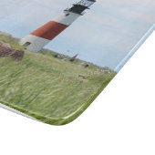 Sankaty Head Lighthouse Nantucket MA Cutting Board Snijplank (Hoek)