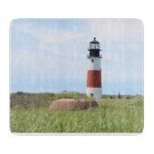 Sankaty Head Lighthouse Nantucket MA Cutting Board Snijplank (Voorkant)