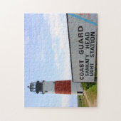 Sankaty Head Lighthouse Nantucket MA Jigzaag Puzzl Legpuzzel (Verticaal)