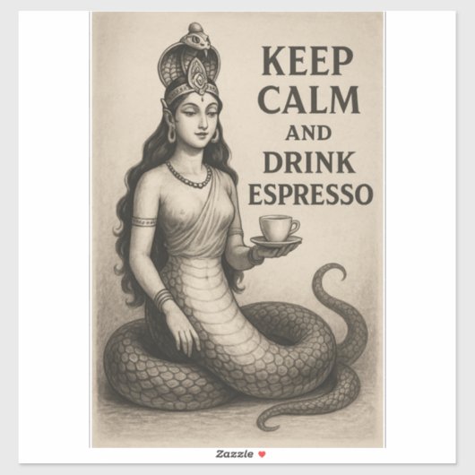 Sanke Goddess Sticker (Vel)