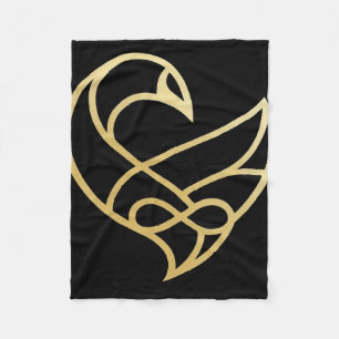 Sankofa Ascension Sankofa Vogel Fleece Deken