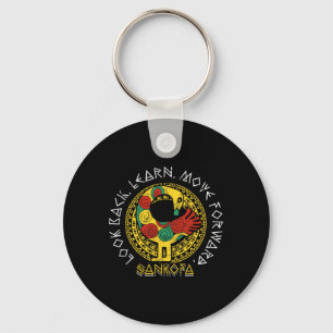 Sankofa Black History Month Adinkra Ghana Sleutelhanger