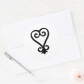 Sankofa Ronde Sticker (Envelop)