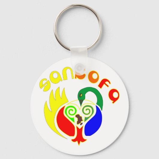 SANKOFA SLEUTELHANGER (Voorkant)