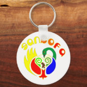 SANKOFA SLEUTELHANGER (Voorkant)
