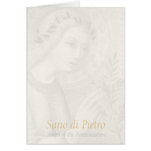Sano di Pietro Annonciation angel CC0748 Hail Mary