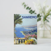 Sanremo Italië  Briefkaart (Staand voorkant)