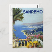 Sanremo Italië  Briefkaart (Voorkant / Achterkant)