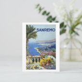 Sanremo Italië  Briefkaart (Staand voorkant)