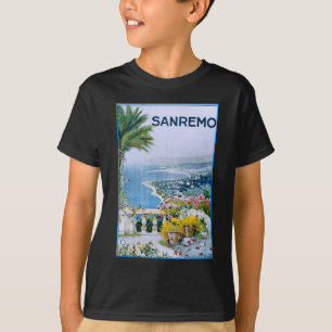 Sanremo, Italië Kinder Donkere T-Shirt