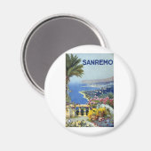 Sanremo Italië  Magneet (Voorkant / Achterkant)