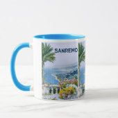 Sanremo, Italië Ringer Mok (Plated) (Links)