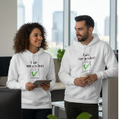 “Sans être un robot” Sweat à capuche