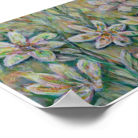 Sans nuages 5x7 Impression d'art original (Coin)