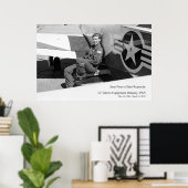 Sans Peur Et Sans Reproche Poster (Thuiskantoor)