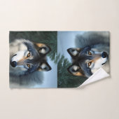 Sans Peur Le Loup Arctique, Serviette À Main (Serviette à main)