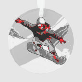 Sans peur - Snowboardeur (dos)