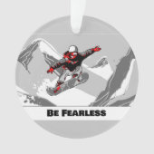 Sans peur - Snowboardeur (devant)