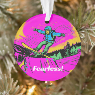 Sans peur - Snowboardeur