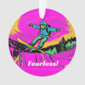 Sans peur - Snowboardeur (devant)