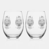 Sans Pied Chouette - Verre à vin (Droite)