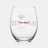 Sans Pied FER TEE Verre à vin Stemless (Verso)