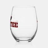 Sans Pied FER TEE Verre à vin Stemless (Gauche)