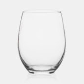 Sans Pied Red Ghost Dance Buffalo verre à vin (Gauche)