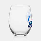 Sans Pied Requin sur le verre à vin (Droite)