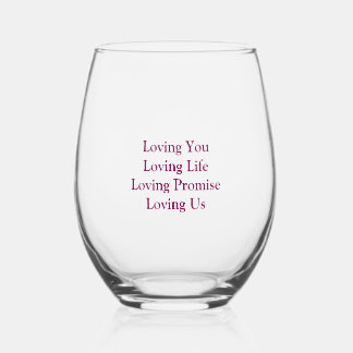 Sans Pied Verre à vin