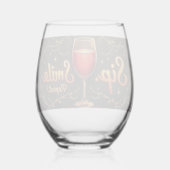 Sans Pied Verre à vin (Verso)