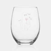 Sans Pied Verre à vin fantôme (Verso)