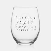 Sans Pied Verre à vin Manoules (Verso)