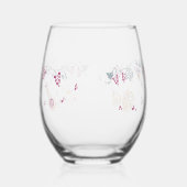 Sans Pied Verre à vin rouge (Droite)