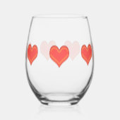 Sans Pied Verre à vin - Sept Coeurs (Gauche)