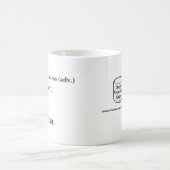 "Sans se soucier" tasse de définition (Centre)