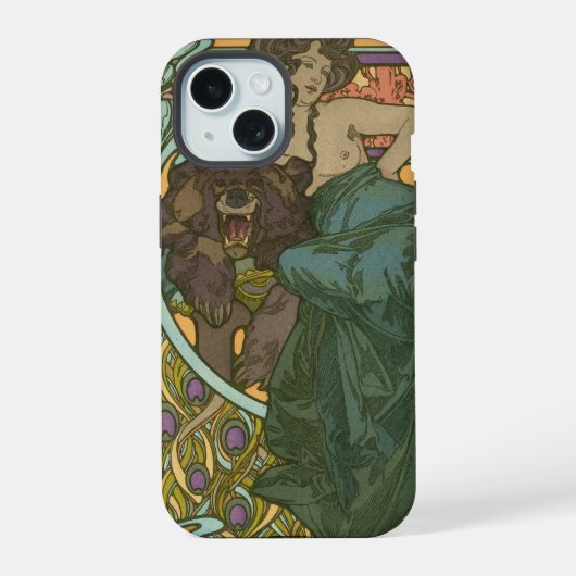 Sans titre par Alphonse Mucha (1902) (Verso)