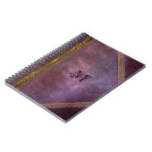 Sanscartier Victoriaans monogram Notitieboek (Linkerzijde)