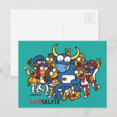 Sanselfie Briefkaart (Voorkant / Achterkant)