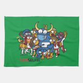 Sanselfie Theedoek (Horizontaal)