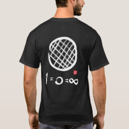 Sanshin infinity T-shirt zwart: Mannen