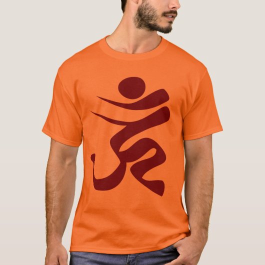 Sanskrit Aum T-shirt (Voorkant)