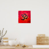 Sanskrit Om Symbol Poster (Keuken)